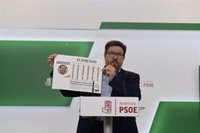 PSOE-A pedirá en el Parlamento andaluz que Moreno explique "sus sobresueldos en B" en el PP nacional