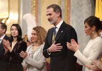 El Rey, en la apertura de las Cortes: "España no puede ser de unos contra otros, debe ser de todos y para todos"