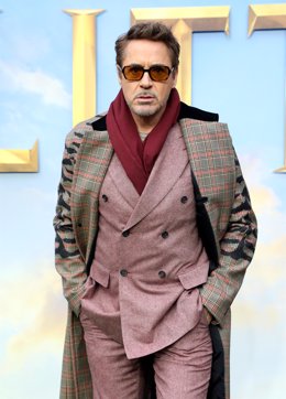 Robert Downey Jr en el estreno de Doctor Dolittle en Londres