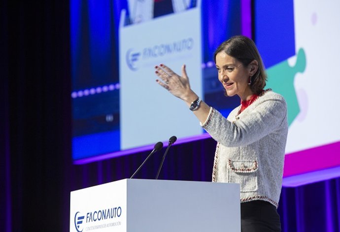 Reyes Maroto, ministra de Industria, Comercio y Turismo, en el XXVIII Congreso & Expo de Faconauto