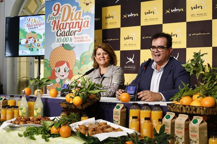 Acto de presentación del 'Día de la Naranja' en Gádor