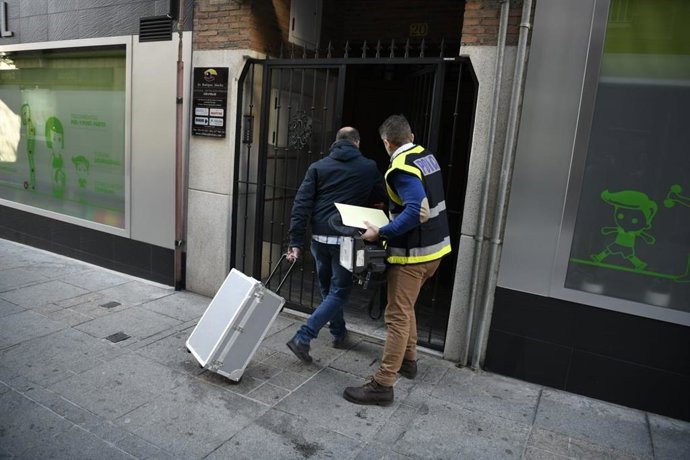Residencia de la fallecida en Puertollano.
