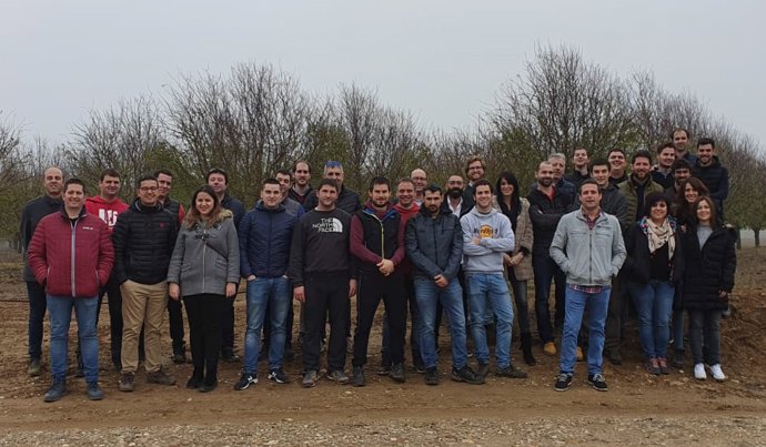 Jóvenes agricultores y ganaderos navarros y cordobeses intercambian experiencias