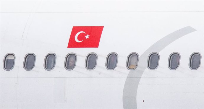 Un avión de la aerolínea Turkish Airlines