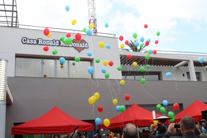 Málaga.- La Casa Ronald McDonald recibe en ocho años en Málaga a 884 familias con niños en tratamiento de larga duración