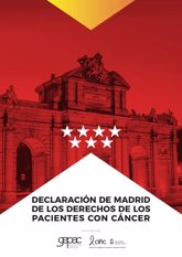 Foto: GEPAC anima a la sociedad a firmar la Declaración de Madrid de los Derechos de los Pacientes con Cáncer