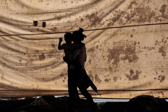 Caravana de migrantes centroamericanos en México