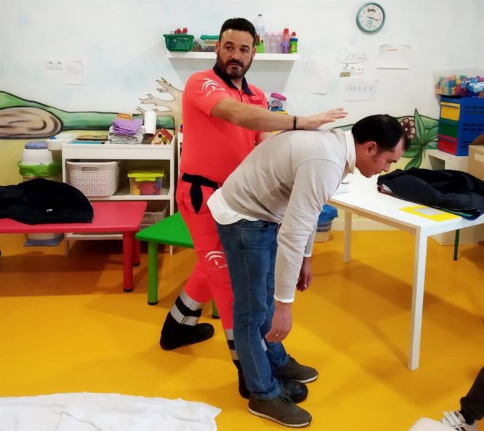 Curso de sanitarios de EPES 061 en Martín de la Jara