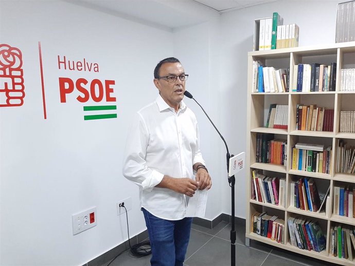 El secretario general del PSOE de Huelva, Ignacio Caraballo.