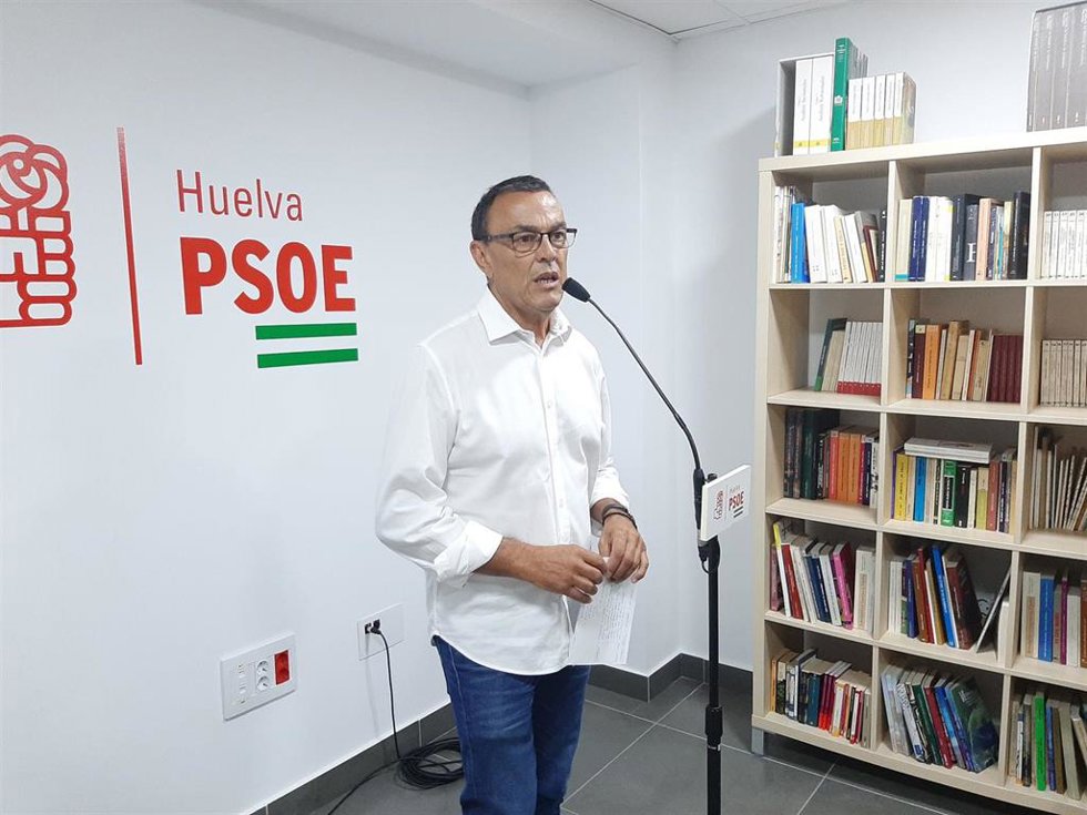 El secretario general del PSOE de Huelva, Ignacio Caraballo.