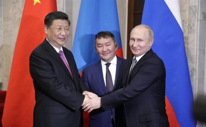Vladimir Putin y Xi Jinping