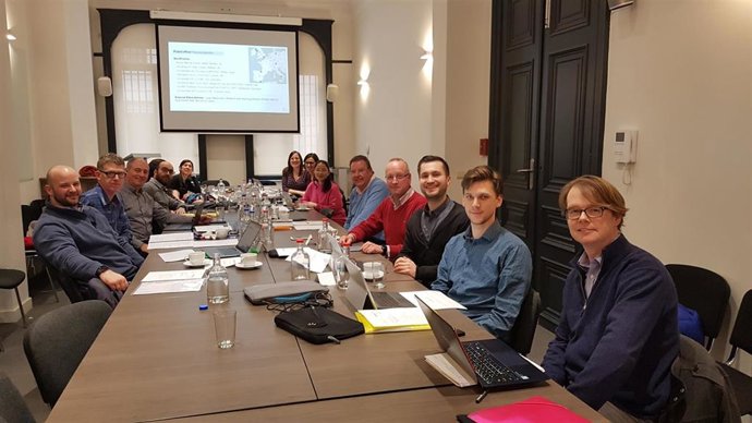 Los integrantes del proyecto europeo MENHIR