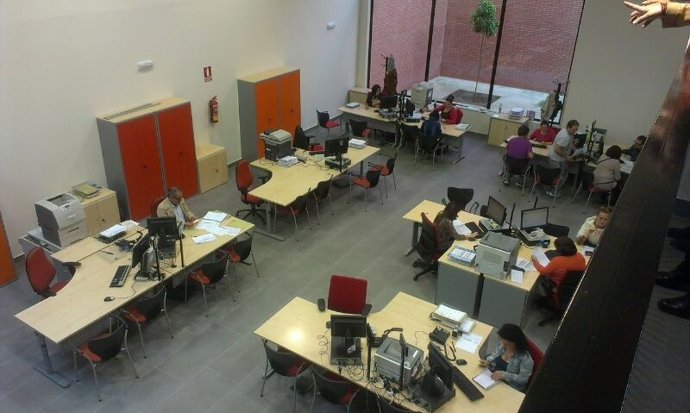 Imagen de la oficina del SAE en una imagen de archivo