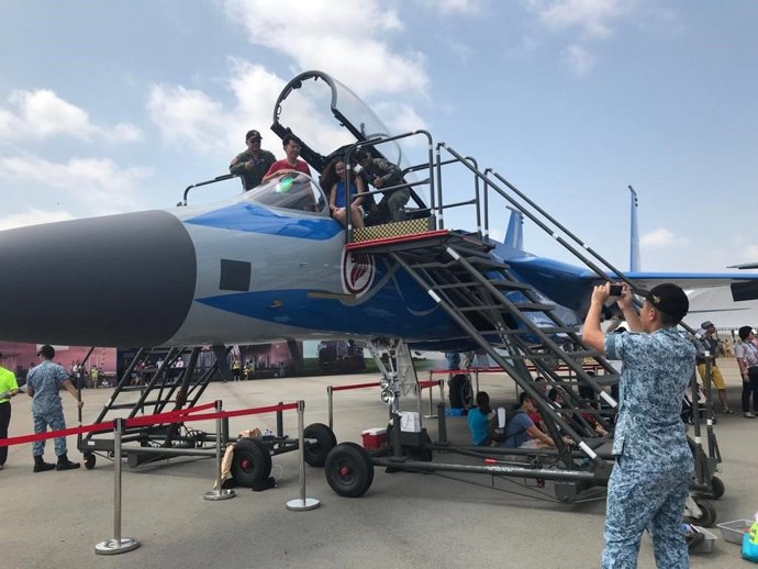 Imagen del Singapore Airshow