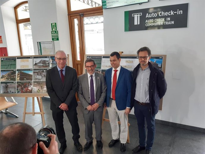 Imagen de la presentación de la nueva estación remodelada