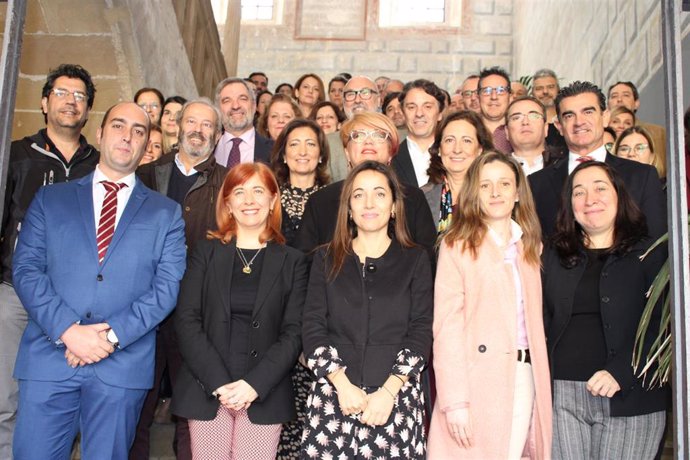Asistentes a la jornada de análisis de Estrategias de Desarrollo Urbano Sostenible e Integrado de Andalucía