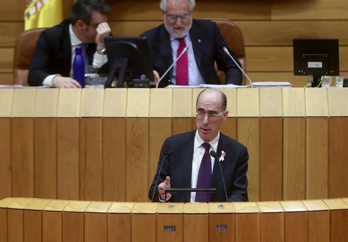 El conselleiro de Sanidade, Jesús Vázquez Almuiña.