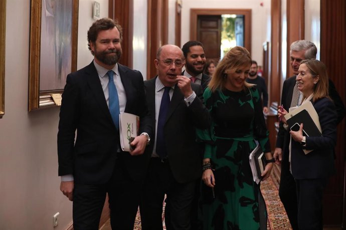 El portavoz de Vox en el Congreso de los Diputados, Iván Espinosa de los Monteros 