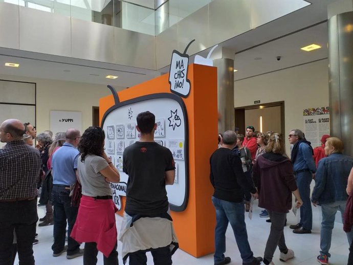 Exposición "El puerto de Forges" ubicada en el Edificio del Reloj del Puerto de Valncia