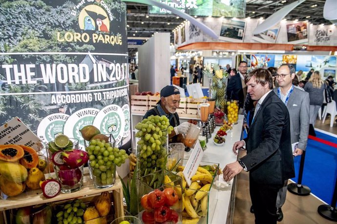 Pabellón de Canarias en la World Travel Market