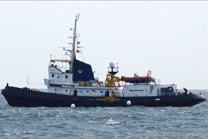 Barco 'Mare Jonio', de la ONG Mediterranea Saving Humans