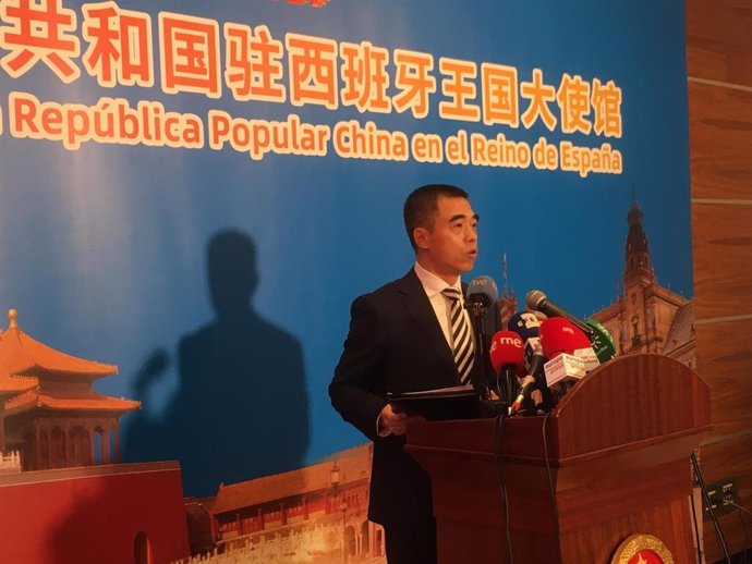 Yao Fei, encarregat de Negocis de l'Ambaixada de la Xina a Espanya.