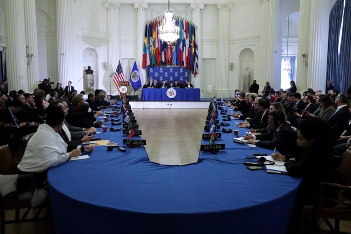 Iberoamérica.- La OEA ultima los preparativos para elegir a su secretario genera
