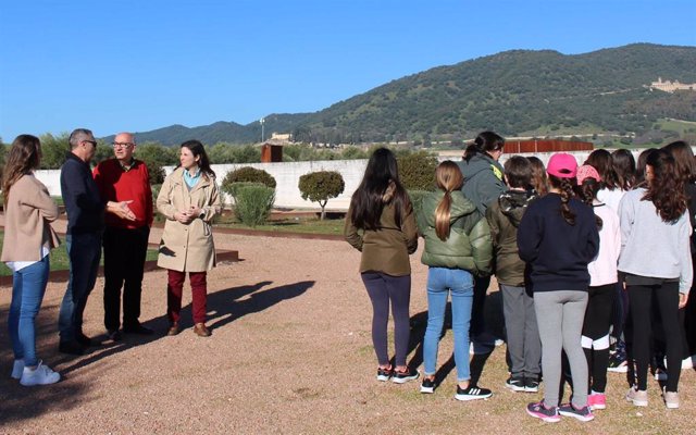 Alumnos del colegio Tirso de Molina visitan Medina Azahara