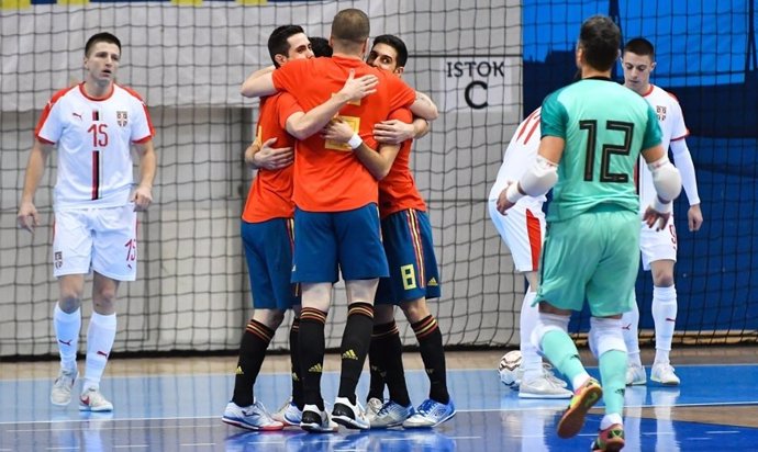 La selección española de fútbol sala materializa su presencia en el Mundial de Lituania