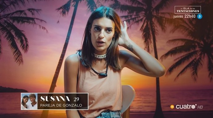 Susana, en 'La isla de las tentaciones'