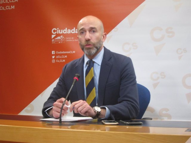 El diputado regional de Cs, David Muñoz