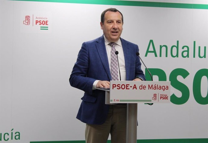 Foto de archivo del secretario general del PSOE de Málaga, Jose Luis Ruiz Espejo.