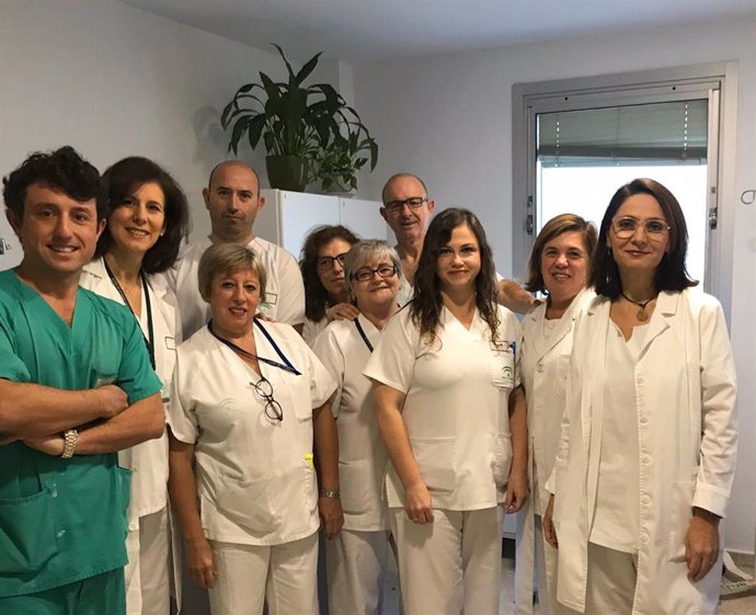 Equipo del servicio de Urología del Hospital de Jerez de la Frontera