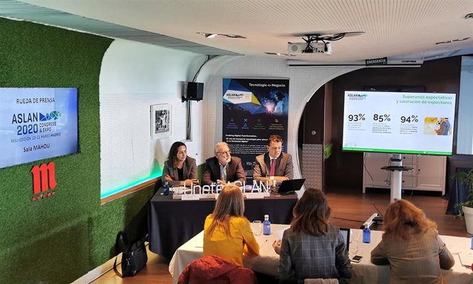 Acto de presentación de Congreso & Expo Aslan 2020