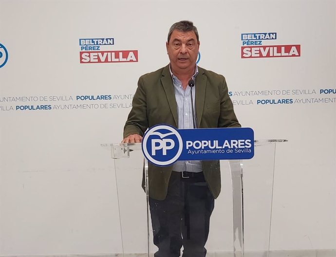 El concejal del Grupo Popular en el Ayuntamiento de Sevilla, Ignacio Flores