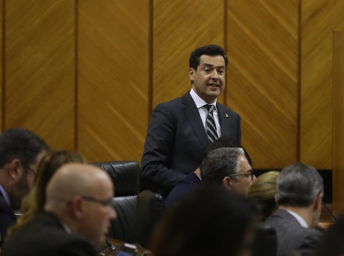 Juanma Moreno, este miércoles