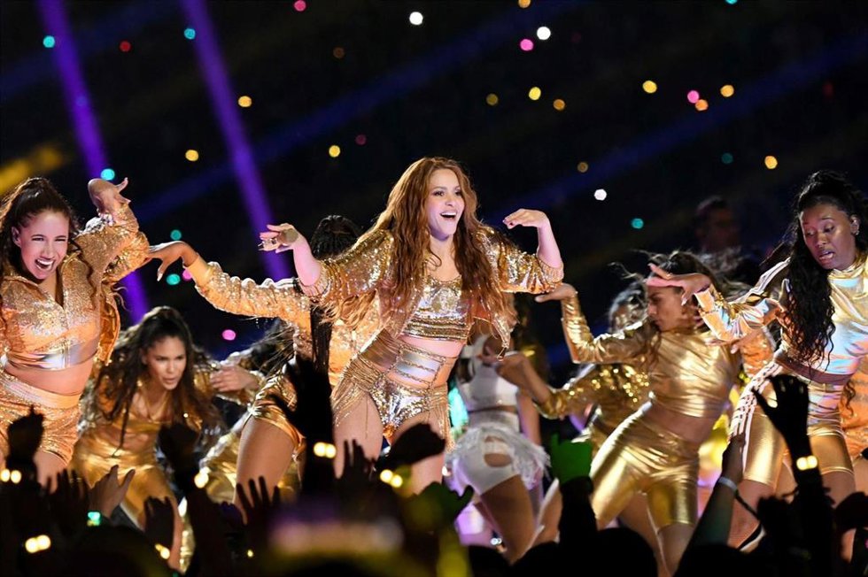 SHAKIRA EN LA SUPERBOWL