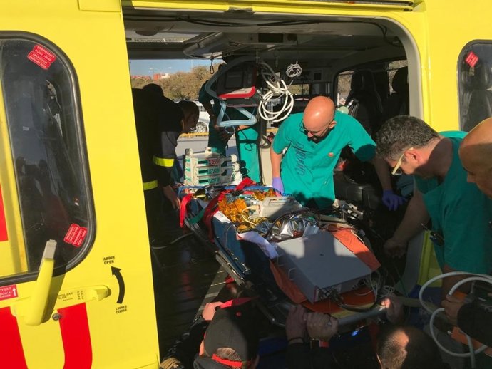 Traslado de un menor de tres años de Málaga a Barcelona con circulación extracorpórea