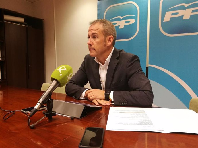 Alfredo Aguilera, portavoz del PP en la Diputación de Cáceres