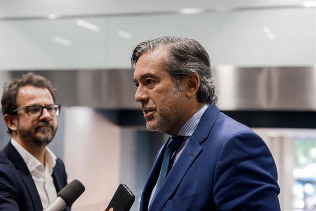 El consejero de Justicia, Interior y Víctimas de la Comunidad de Madrid, Enrique López