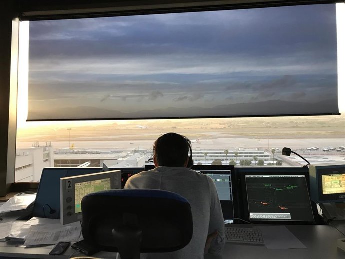 Torre de control del aeropuerto de Palma de Mallorca
