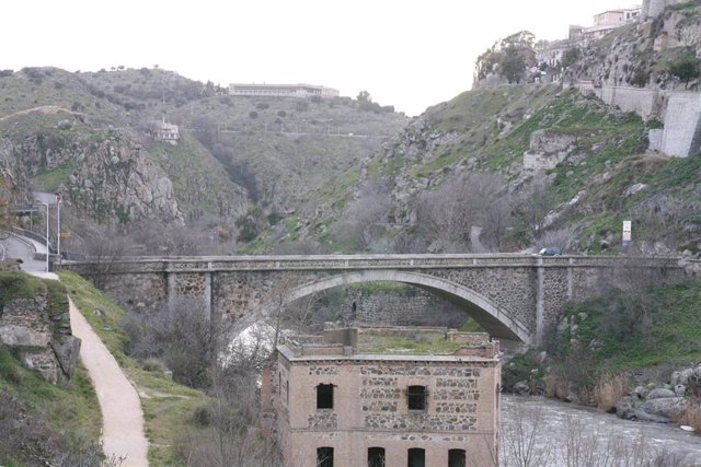 Puente, Monumento, Río Tajo, Agua, Cielo, Toledo
