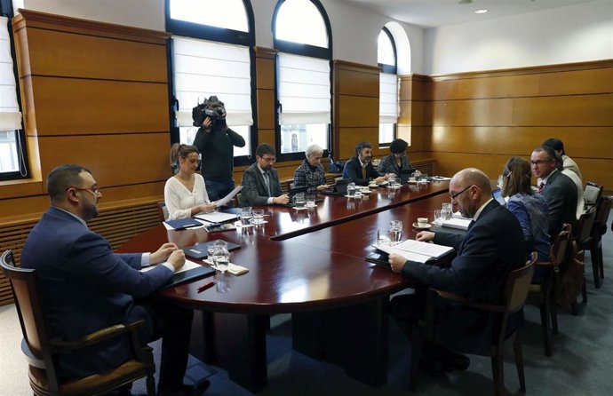 Reunión del Consejo de Gobierno del Principado de Asturias.