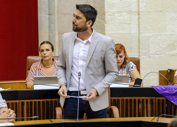 El parlamentario de Adelante Andalucía Ismael Sánchez
