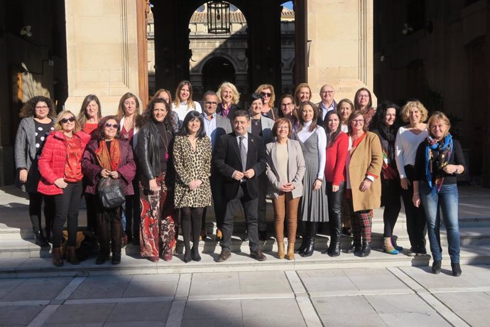 Reunión de las diputadas provinciales de Igualdad de Andalucía en Jaén