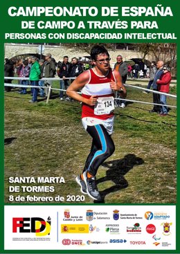 Cartel anunciador del campeonato en Santa Marta de Tormes.