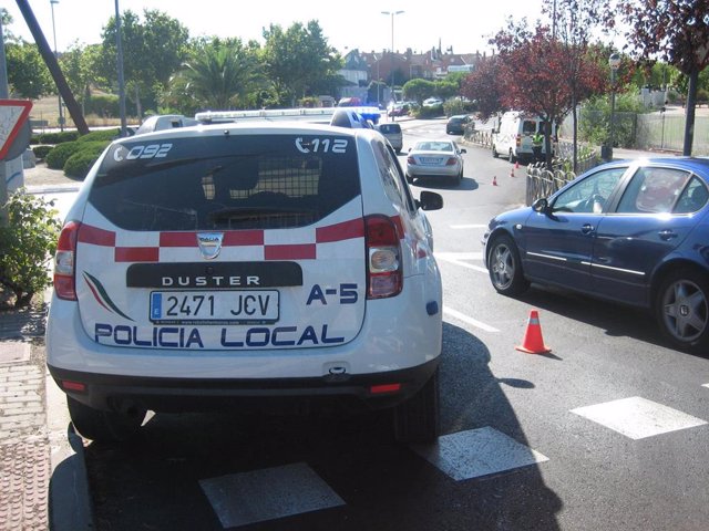 Imagen de recurso de una patrulla de Policía local de Coslada.