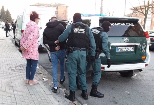 Uno de los detenidos en la operación 'Mocy' desarrollada en Granada, Málaga, Cádiz y en Valencia.