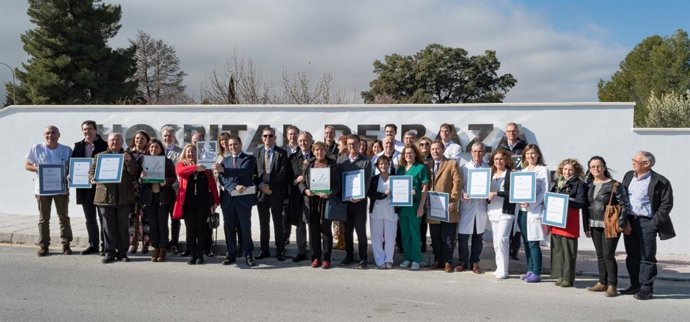 Imagen de los centros y unidades sanitarias de las comarcas de Baza, Guadix y Huéscar galardonados