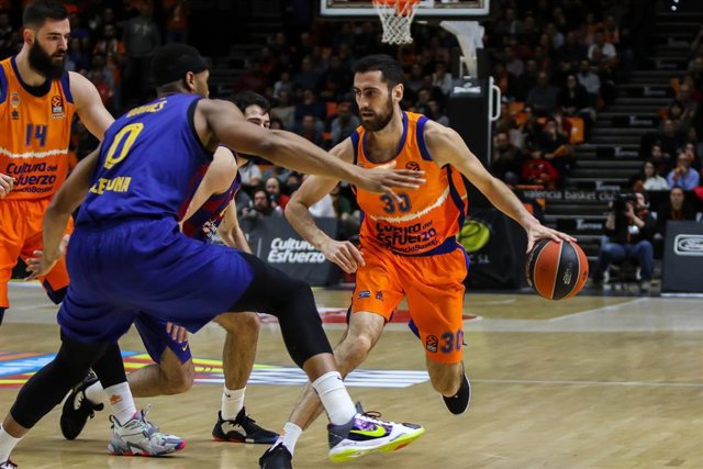 Sastre en el Valencia Basket - Barcelona
